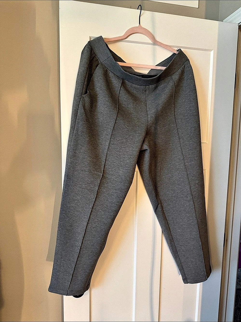 Calia Straight Leg Pants Gray XL